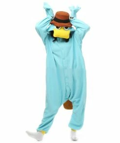 Promo 💯 Pajama City Perry The Platypus Adult Onesie | Cosplay Pajamas Platypus Onesies 🎁