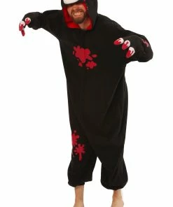 Hot Sale 🎉 PajamaCity SAZAC Gloomy Bear Kigurumi - Onesie Jumpsuit 🧛 Halloween Costume Black 🎁