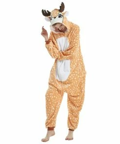 Wholesale 🥰 HommeLife Reindeer W/ Cuffs | Adult 🎁 Christmas Pajamas | Large 🔔