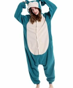 Hot Sale 🎉 PajamaCity Blue Polar - Animal Onesie Pajamas For Adults Blue ✨