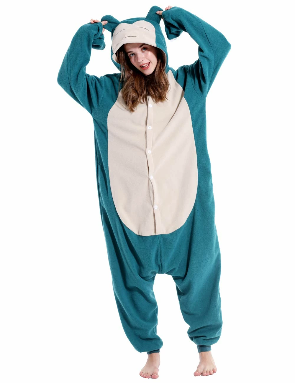 Hot Sale π PajamaCity Blue Polar - Animal Onesie Pajamas For Adults Blue β¨