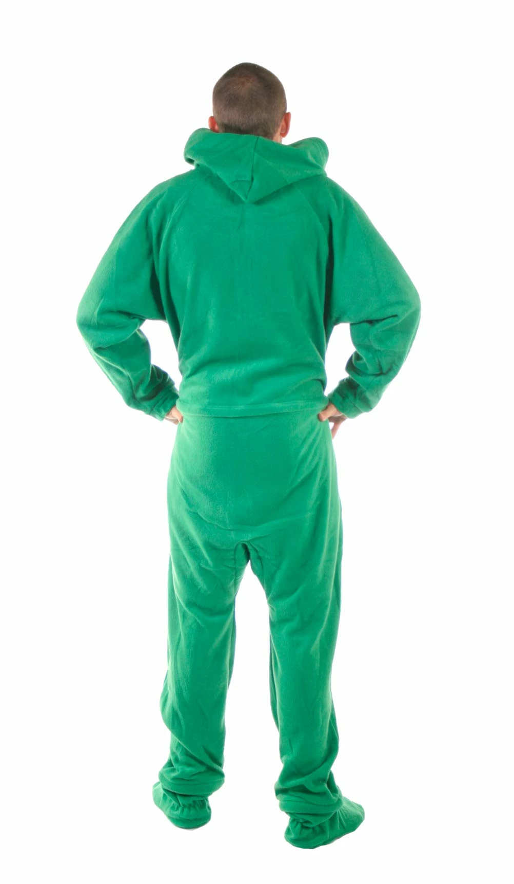Discount π Forever Lazy And Uni-Lazy Hunter Green Footed Adult Onesies Pajamas Unisex X-Small π€© - Image 2