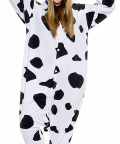 Top 10 👍 Silver Lilly Cow - Animal Onesie Pajamas For Adults Cow 🔥