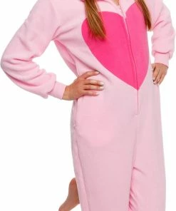 Outlet 🥰 Silver Lilly Flamingo | Animal Onesie Pajamas For Adults | Small 🧨