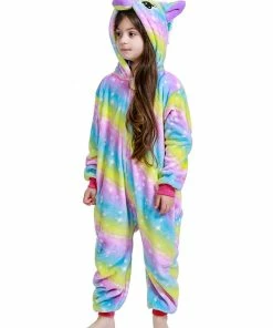 Brand new 🛒 HQFURS Kids Onesie Rainbow Unicorn 🧨