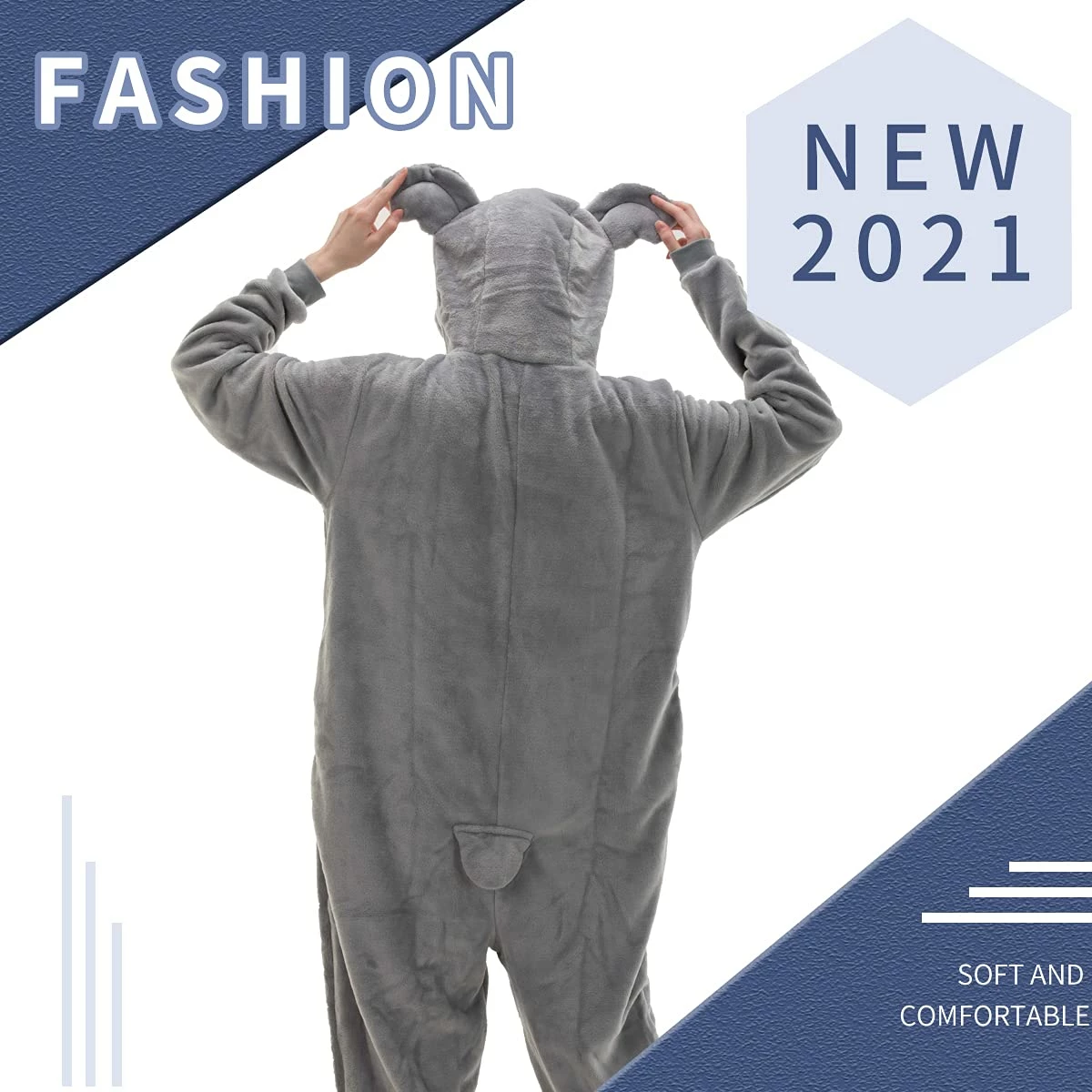 Top 10 π COSUSKET Snug Fit Unisex Adult Onesie Pajamas, Cosplay Animal One Piece π¦ Halloween Costume Sleepwear Homewear Koala Koala β€οΈ - Image 4