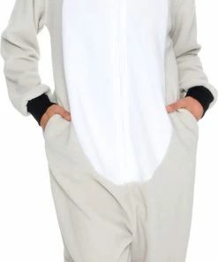 Cheapest ✨ Silver Lilly Koala - Animal Onesie Pajamas For Adults 😉