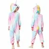 Deals ???? Pajama City Galaxy Starry Unicorn | Kids Onesie | 4-12 Years ✔️