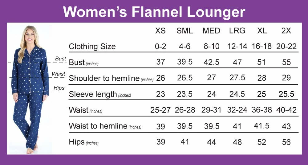 Outlet π PajamaMania Navy Polka Dot Flannel Pajamas | XX-Large π€© - Image 5