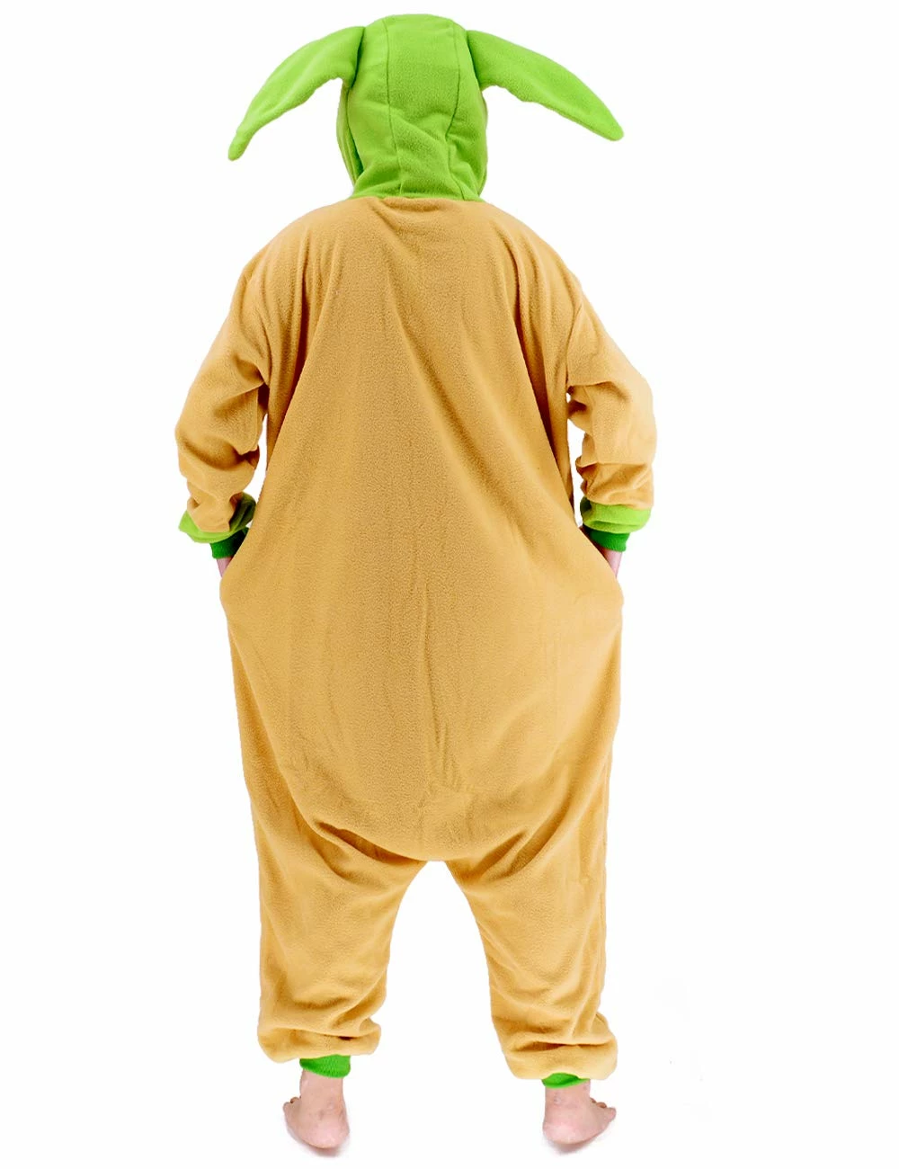 Best deal π Pajama City Yoda | Adult Onesie Costume | Large And X-Large New Yoda Onesies π - Image 5