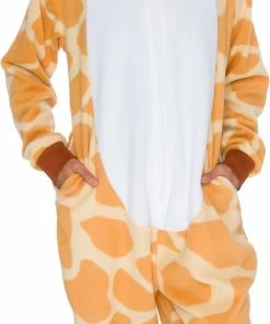Top 10 🎁 Silver Lilly Yellow Giraffe - Animal Onesie Pajamas For Adults 😉