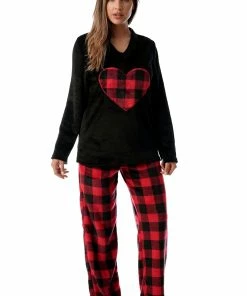 Brand new ⭐ Just Love Red & Black Plus Size Pajamas Black - Buffalo Plaid 👏