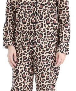 Hot Sale 🥰 PajamaMania Leopard Flannel Pajamas | XX-Large 🔔