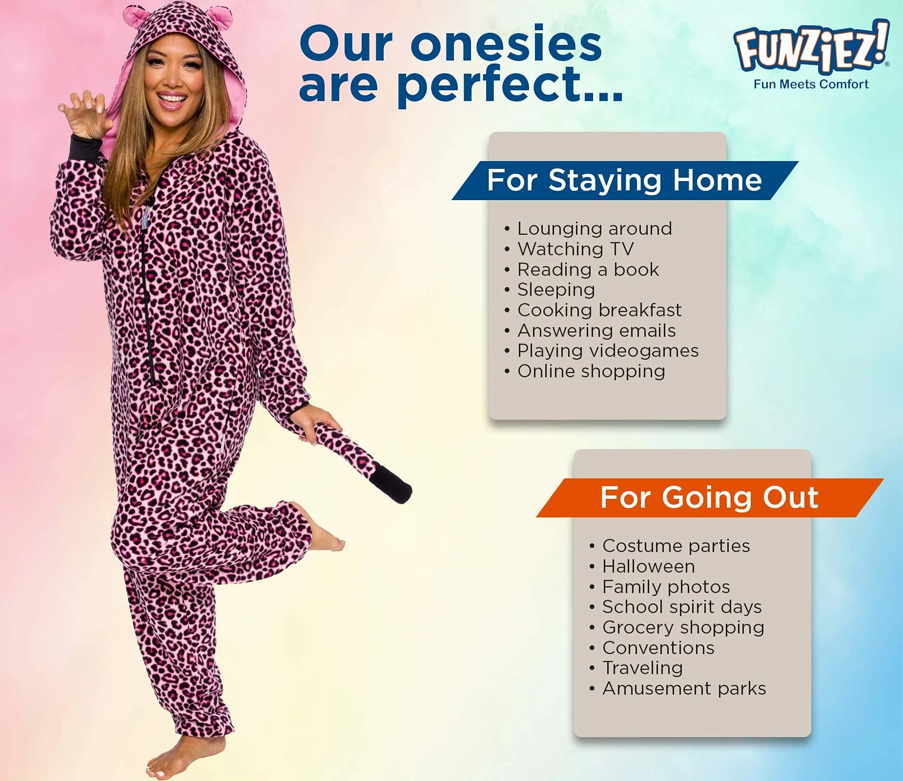 New π― PajamaCity π© Womens Leopard Pajamas - Animal Onesie Pajamas - Slim Fit One Piece - Comfortable Jumpsuit π - Image 13