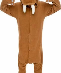 Best deal 💯 Silver Lilly Walrus | Animal Onesie Pajamas For Adults | Small ⭐