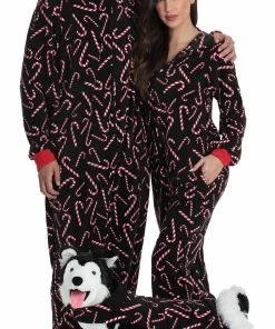 Best Sale 🎉 #followme 🎄 Christmas 🍬 Candy | Matching Couple Pajamas | Small-Womens 🛒