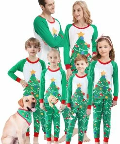 Deals π Shelry π Christmas Tree Green | Family π Christmas Pajamas | π© Womens-Small π€©