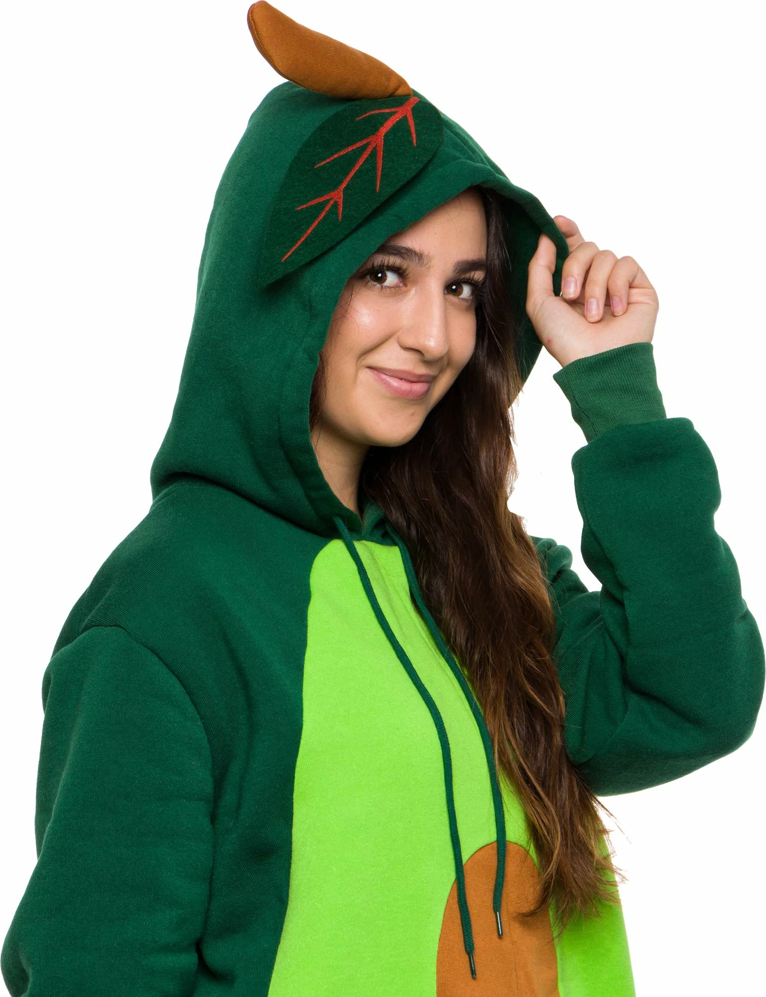 Best Sale π PajamaCity Avocado Adult Onesie - Cosplay Small And Medium Size Green π - Image 3