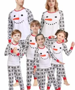 Flash Sale 🎉 IF Family Snowman Black & White | Family 🎅 Christmas Pajamas | 👩 Women's-X-Large ✨