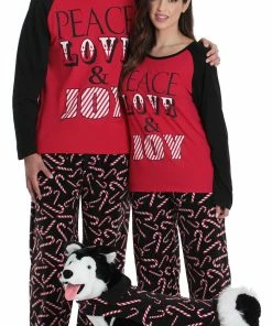 Best Sale 🧨 #followme Peace, Love & Joy | Matching Couple Pajamas | 3X 👩 Womens 🎉