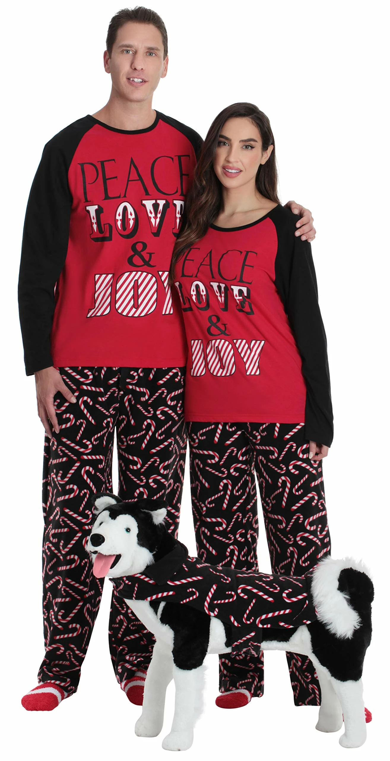 Best Sale 𧨠#followme Peace, Love & Joy | Matching Couple Pajamas | 3X π© Womens π