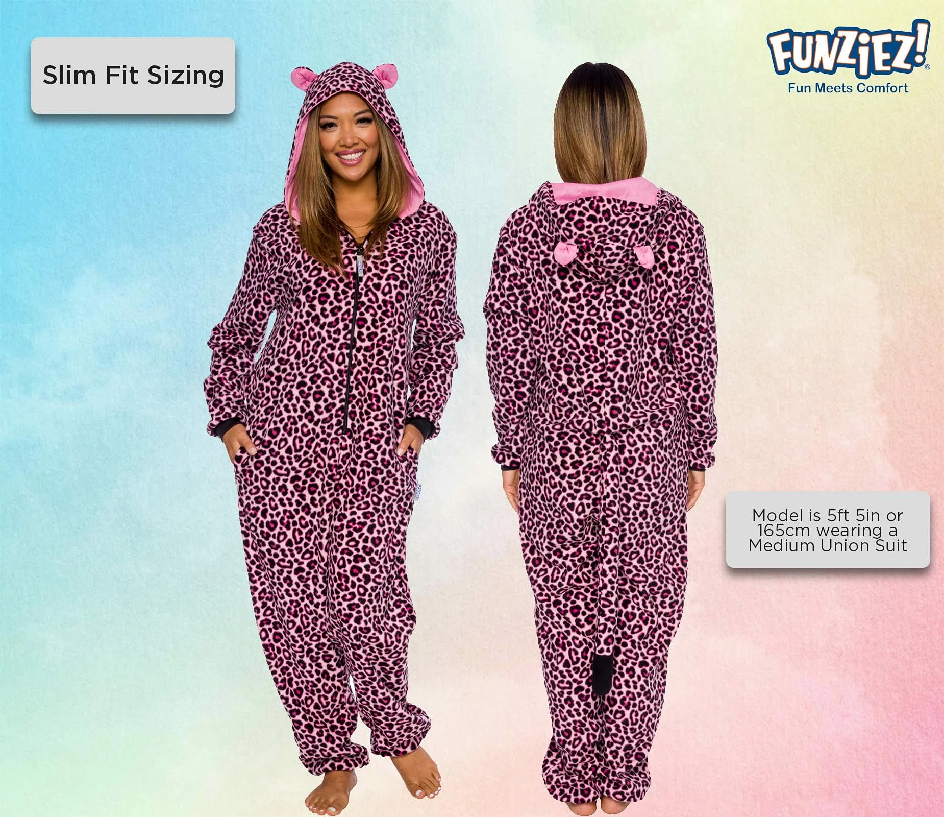 New π― PajamaCity π© Womens Leopard Pajamas - Animal Onesie Pajamas - Slim Fit One Piece - Comfortable Jumpsuit π - Image 11