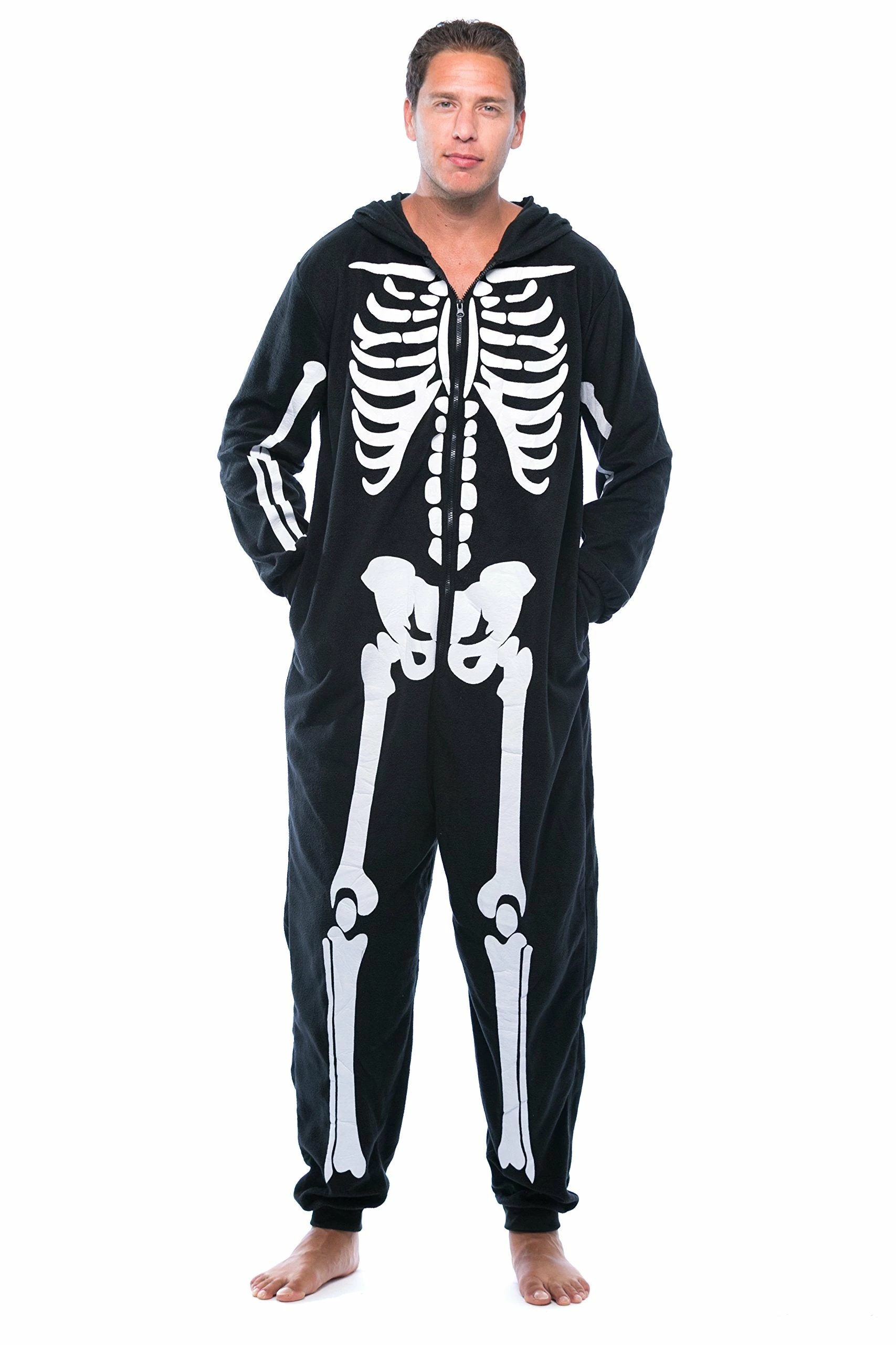 Hot Sale π #followme Skeleton Adult Onesie | X-Large π - Image 4