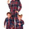Cheapest ???? Alexander Del Rossa ???? Women's Warm Fleece One Piece Footed Pajamas, Adult Onesie With Hood For Winter Medium ❄ Christmas Plaid Red And Green Footed ⭐