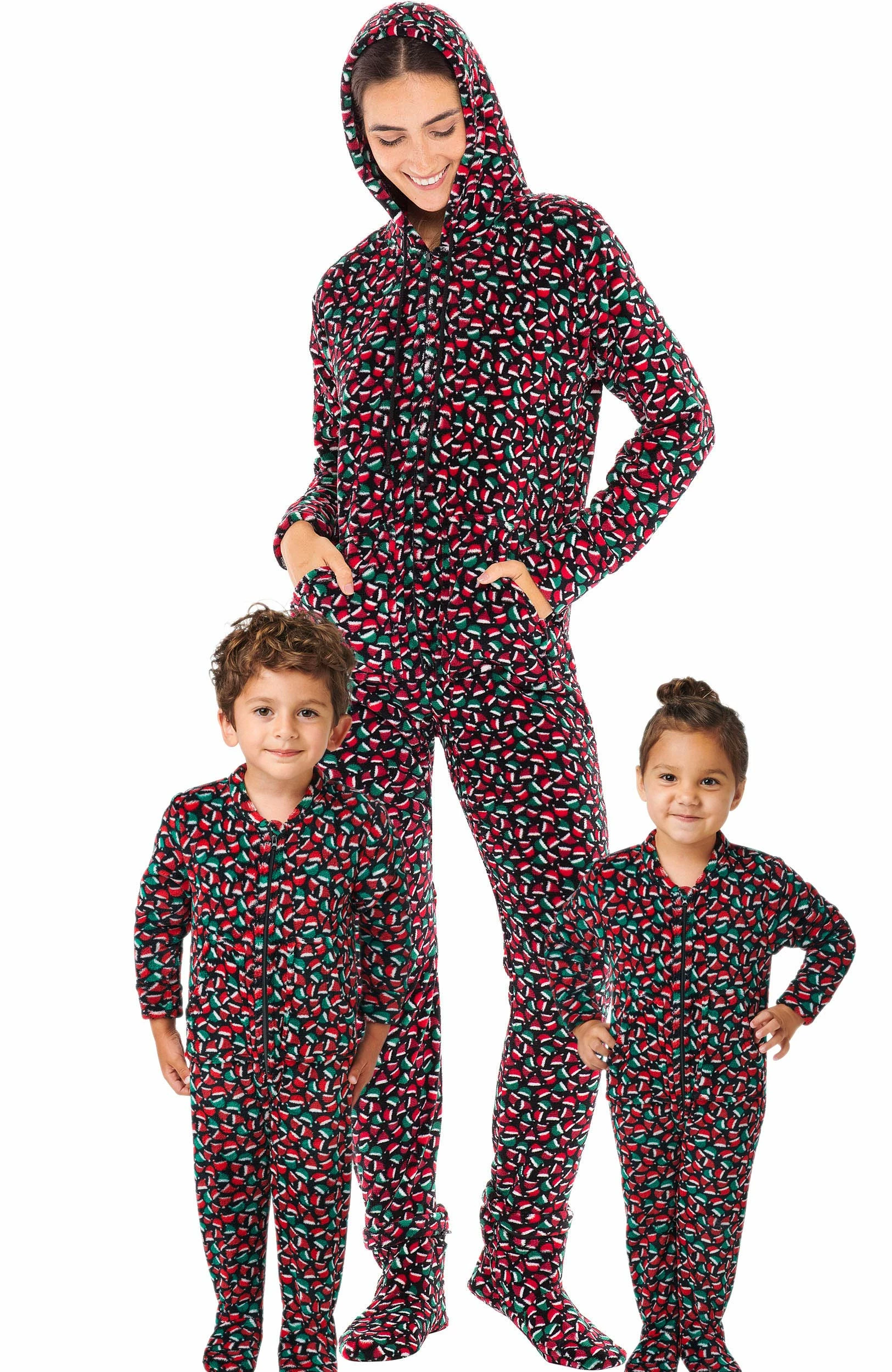 Best Sale ???? Alexander Del Rossa ???? Women's Warm Fleece One Piece Footed Pajamas, Adult Onesie With Hood For Winter Large ???? Christmas Hats With Feet - ???? Womens ???? 3 Best Sale ???? Alexander Del Rossa ???? Women's Warm Fleece One Piece Footed Pajamas, Adult Onesie With Hood For Winter Large ???? Christmas Hats With Feet - ???? Womens ???? - Image 3